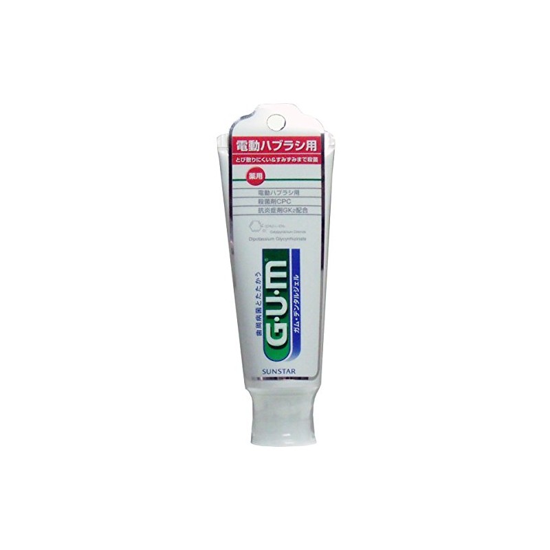 [Bulk Purchase] GUM (Gum), Dental Gel (For Electric Toothbrushes), 2.3