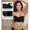 Curyon Strapless Bra Non-Slip Supportive Multiway Bandeau Tube Bra Padded
