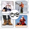 Luckious 1 Pair Ice Grippers for Shoes - Stay Surefooted