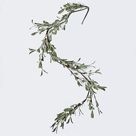 51" Artificial Christmas Mistletoe Garland
