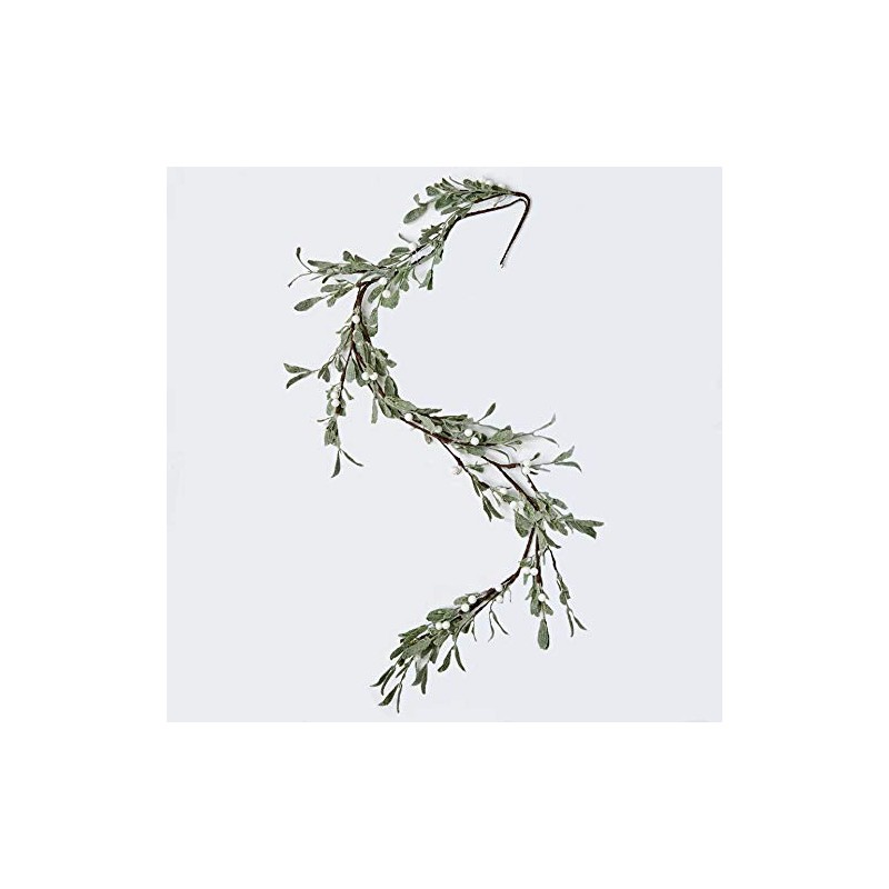 51" Artificial Christmas Mistletoe Garland