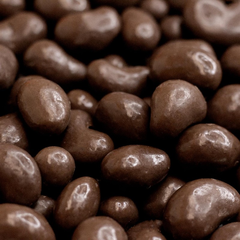 Dark Chocolate Covered Cashews 2-Pound Bag | Bulk Dark Chocolate