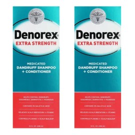 Pack 2 Shampoo Denorex Anticaspa + Acondicionador 296ml
