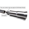 Exhaust tip 3/4 NPT for: Predator 212cc, GX160, GX200, DuroMax