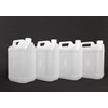 h32 4 pack of 5 Litre Transparent Storage Cans/Containers