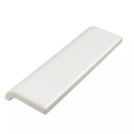 Daltile Restore Bright White 2in x 6in Ceramic Radius Bullnose Wall Tile 2.4 sqf