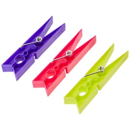 Metaltex 24 Plastic Clothes Pegs 405115(95)
