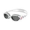 Speedo Unisex Adult Swim Goggle Biofuse 2.0 - White/Red/Light Smoke,
