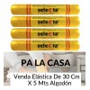 Venda Elástica De 30 Cm X 5 Mts Paquete Con