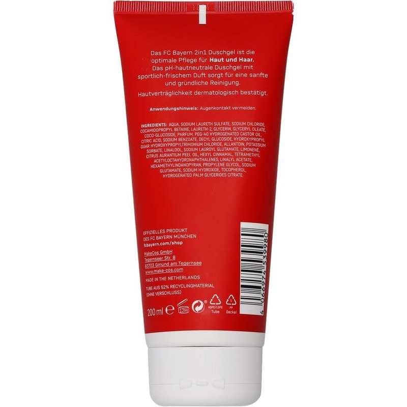 FC Bayern München FCB Shower Gel 2-in-1 200 ml