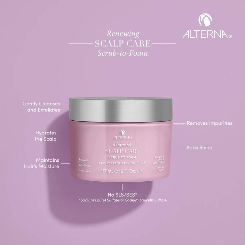 Alterna Renewing Scalp Care Scrub To Foam 177 ml -
