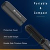 VIKICON Beard Straightening Heat Brush for Men: Cordless Beard and