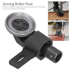 Leather Roller Presser Foot Sewing Machine Roller Sewing Roller Foot Plastic Sewing Machine Accessories Supplies [28mm] Presser Feet