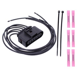 Connector Cable Adapter Wiring Harness Repair Kit for A3 8V A5 8T A6 C7 A6 4G A7 A8 D3 4E Q5 8R Alhambra Oc-tavia Caddy 2K Je-tta New Beetle Pa-ssat B5 3B Pa-ssat B5.5 Shar-an 7N Tour-an 1T