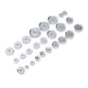 25pcs Capping Machine Dies Aluminum Alloy Watch Back Case Closer