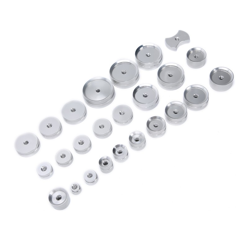 25pcs Capping Machine Dies Aluminum Alloy Watch Back Case Closer