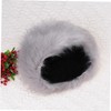 BIUDECO Elegant Warm Fur Hat Ski Earmuff for Women Girls