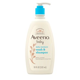 Gel de ducha y champú Aveeno de bebé, 381371023905, 1, 1