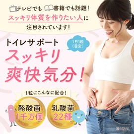 ちょうの主任 サプリメント 60日分 60粒 1粒 酪酸菌 約1千万個配合 ビフィズス菌 乳酸菌 22種 乳酸菌17種＋ビフィズス菌5種 プロバイオティクス インナーケア 国内生産 粒タイプ