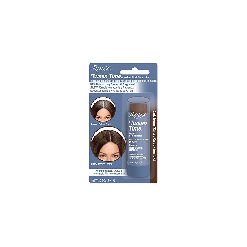Roux Instant Root Concealer by Roux, Brown Hair Color, Temporary