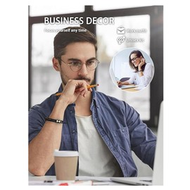 Women's bracelet Adjustable pendant bracelet, steel bracelet, H-shaped string bracelet, lucky jewelry with titanium buckle, suitable for birthdays, Valentine's Day, lovers, friends fashion gifts (Black)