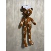 Patchwork Long Leg 🫎 Moose Dog Squeaky Toy 24”