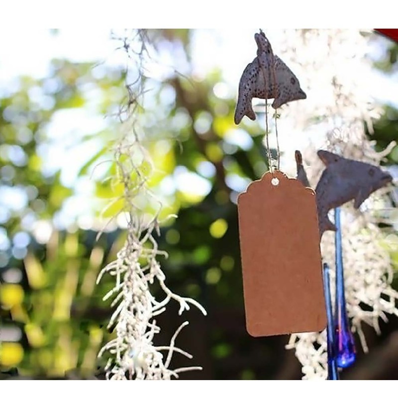 100pcs Kraft Paper Gift Tags with String, Blank Gift Bags