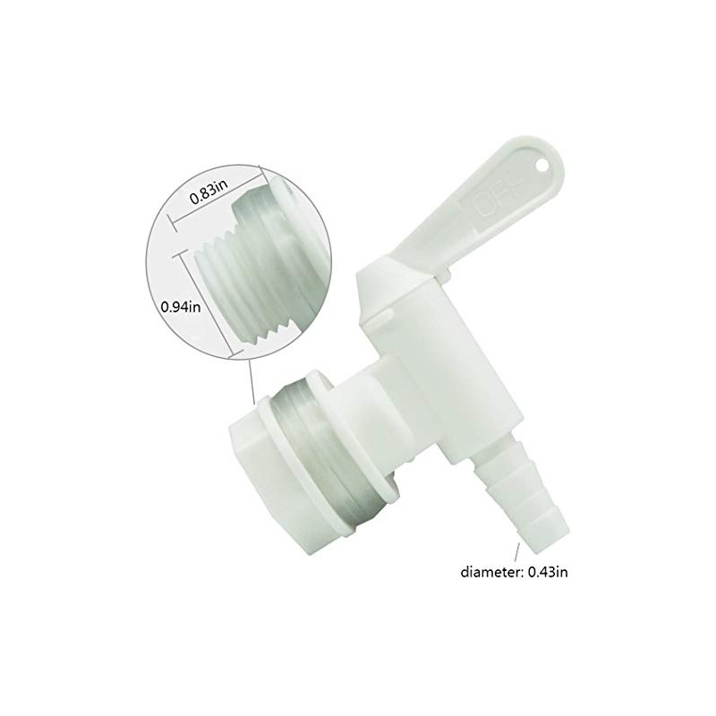 Plastic Bottling Spigot Plastic Bucket Spigot Filler Spout Tap for