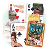 Flickback 1990 Trivia Playing Cards for Birthday or Anniversary