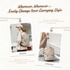 GOLF SUPAGS Rolling Backpack for Women 17 Inch Convertible Travel