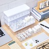 Tatuo 6 Pcs Cable Organizer Box with Wire Ties, Plastic