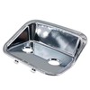ASTAMOTOR 68345 Chrome Brake Valve Plate Fit for Peterbilt 357