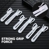 CoguZed 80-Piece Adjustable Plastic Pinch Pleat Curtain Hooks – Ratchet-System