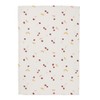 Coucke Printed Cotton Tea Towel 50 x 75 cm Cherry