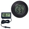 2 Pack Reptile Thermometer, Vivarium Digital Temperature and Humidity Thermometer,