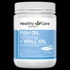 Healthy Care Fish Oil 1000mg + Krill Oil 400 Capsules