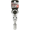 SK11 SRH3CSF Compact Stubby Flex Ratchet Handle, 3/8" Drive Angle