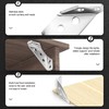 QCDENG 30 Pack Stainless Steel Furniture Corner Connector Brackets with