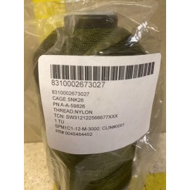 Tact360. Inc. Lot of 2, TACT360 INC. 3/C Nylon Olive Drab Thread 66021, NSN #8310-00-267-3