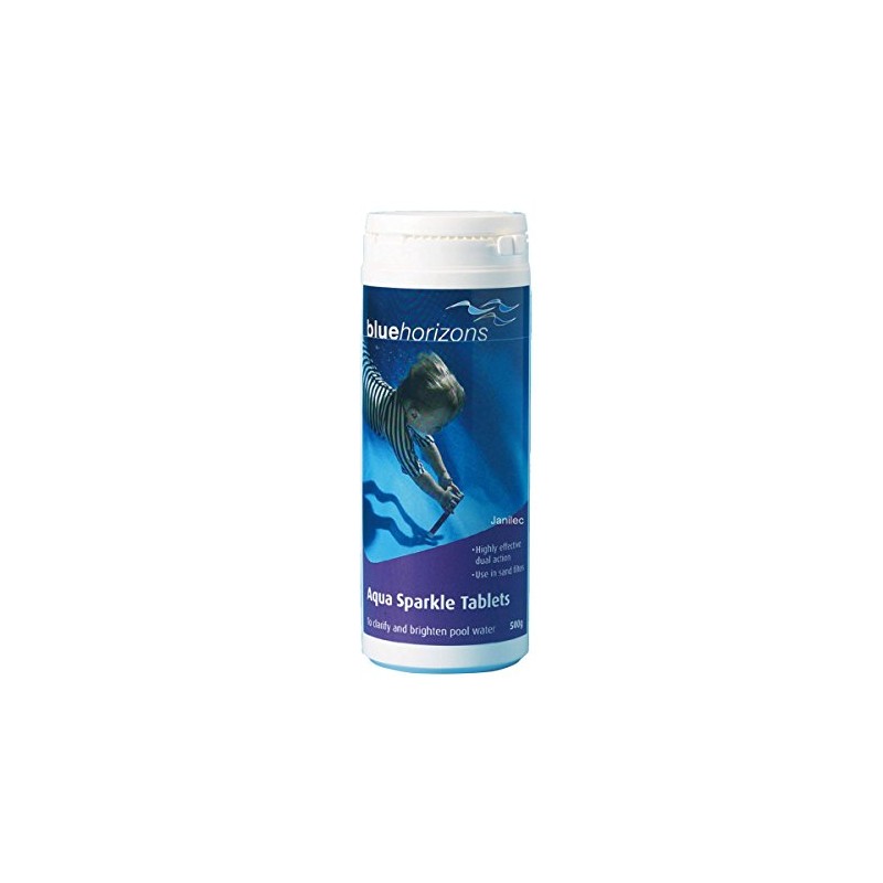 CPC BWP248-05 Blue Horizons Aqua Sparkle Flocculant Tablet, 500 g
