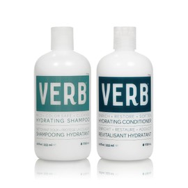 Verb Hydrating Shampoo & Conditioner Duo + Comb 12 oz