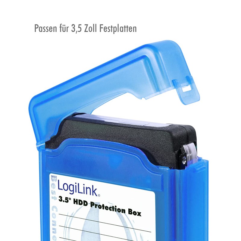 LogiLink Protection Box for 1x 3.5 inch HDDs
