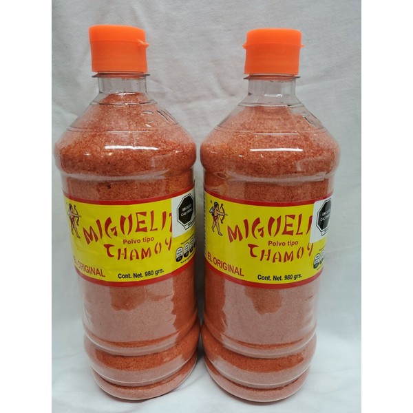 2X Miguelito Chamoy El Original Chilito Polvo Mexican Candy Chili