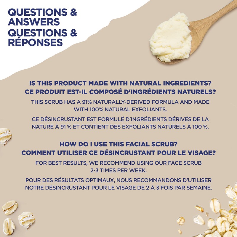 St. Ives Gentle Smoothing Oatmeal Facial Scrub & Mask 170g