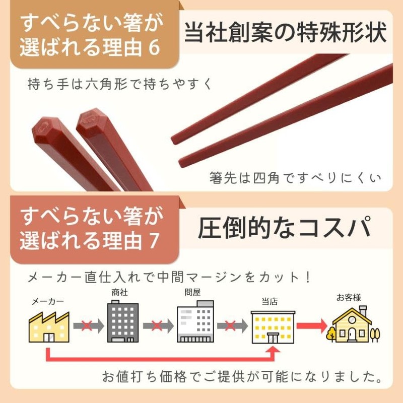 Chopsticks, Dishwasher Safe, Non-slip Chopsticks, 10 Pairs, Red, 8.9 inches