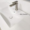 GZILA Bathroom Pop Up Drain, Vessel Sink Drain with Removable