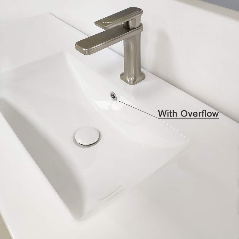 GZILA Bathroom Pop Up Drain, Vessel Sink Drain with Removable