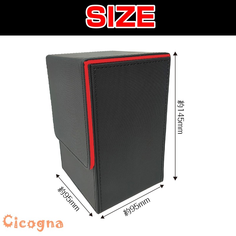 [Cicogna] PSA Appraisal Trading Card Storage Case Vertical Leather Style