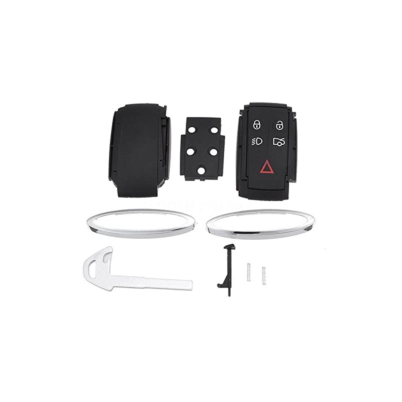 Riloer Car Remote Key, New 5 Button Smart Remote Control