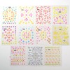 20 Sheets 3D Design Nail Art Sticker Tips Decal Flower